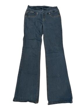 Style & Co. Bootleg Pull-on Dark Blue Flare Jeans S